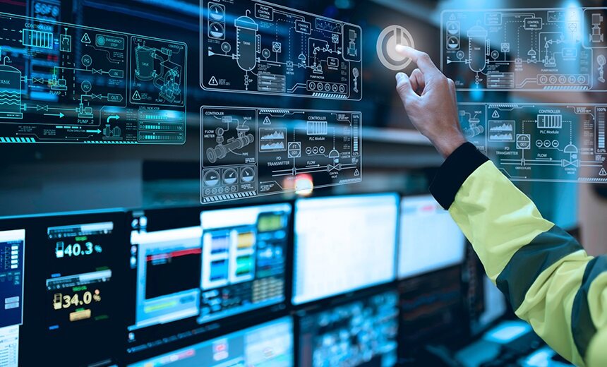 AI-powered industrial control room - The Matrix Meets Power: AI Transforms Utility Sector