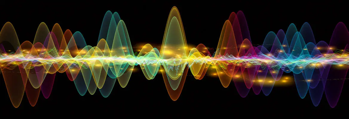 Multiple overlapping sound waves - Reality is just a quantum wave function | Alyssa Ney » IAI TV