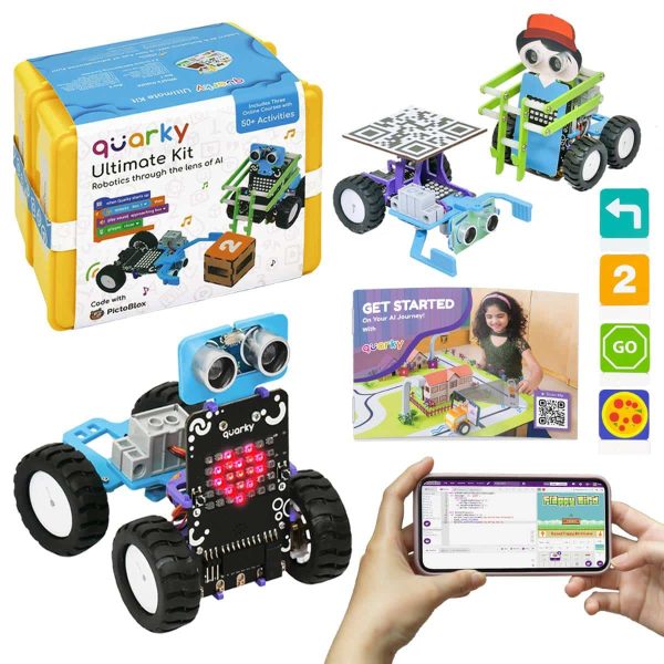 AI robotics kit - Quarky Ultimate Kit - The BEST AI learning companion for kids