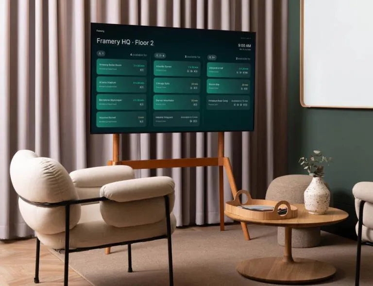 smart room booking - Meeting room booking - Smart room booking solutions