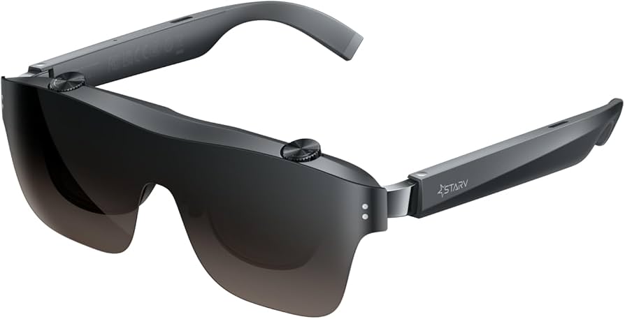 Bulky VR headset versus sleek smart glasses - Amazon.com: Meizu StarV View AR Smart Glasses,188