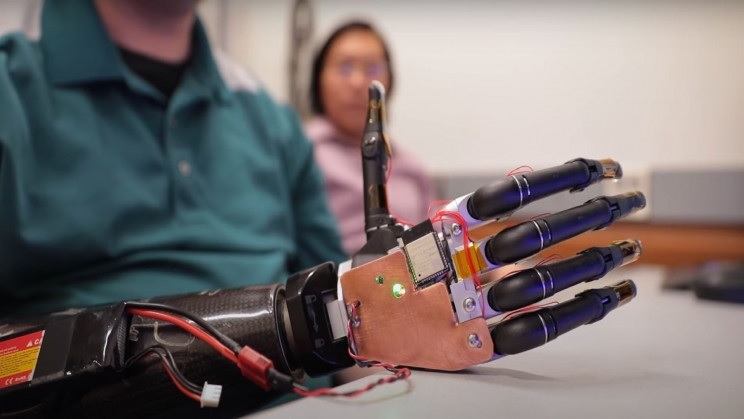 Keywords:
scientists developing robot arm - Robotic hand by mindcontrol SwissCognitive | AI Ventures, Advisory ...