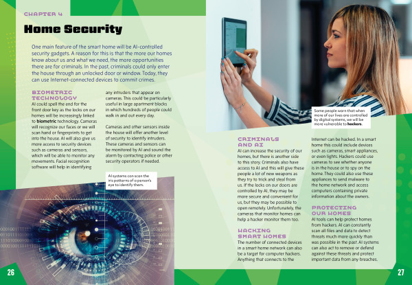 AI security gadgets - Artificial Intelligence at Home: Will AI - Lerner Publishing Group