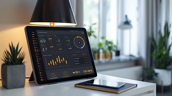 Futuristic smart home dashboard - Free Smart Home Dashboard Photo - Dashboard, Tablet, Technology ...