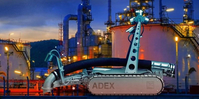 Industrial tank cleaning robot - Tank cleaning robots videos | KOKS Robotics